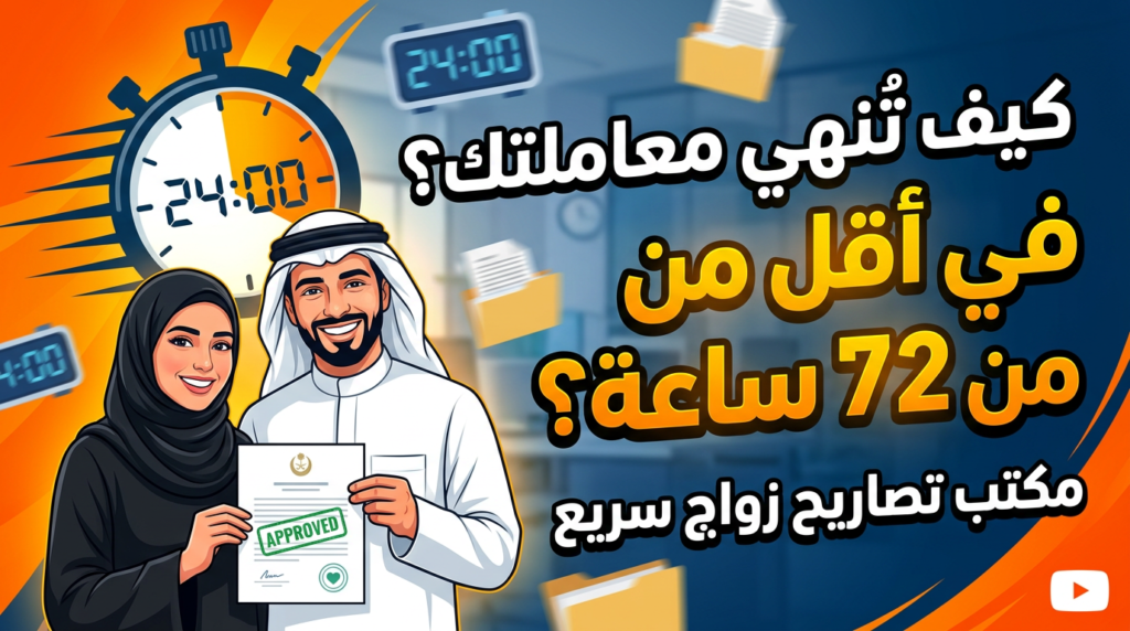 مكتب تصاريح زواج سريع لإنهاء المعاملات الرسمية.